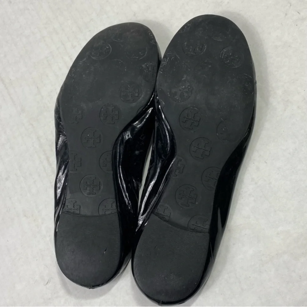 TORY BURCH Reva Patent Leather Ballet Flats